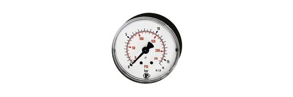 Standardmanometer (Kunstst. / Doppelskala bar/psi)