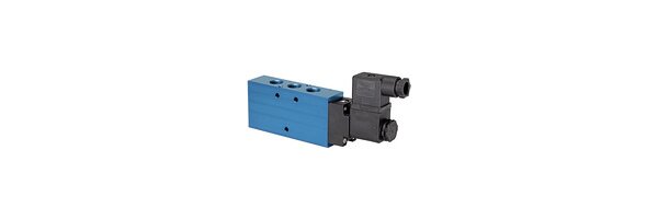 5/2-Wegeventil, einseitig elektromagn. betätigt