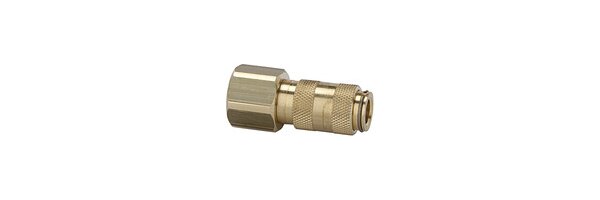 Schnellverschlusskupplung NW 2,7, MS blank, IG