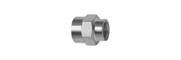 Muffe mit Außensechskant, reduzierend - ES