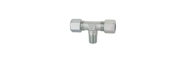 T-Einschraubverschraubung, AG konisch, sehr leicht