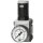 Pr&auml;zisionsdruckregler, durchg. Druckvers. FUTURA, BG 1, G 3/8, 0,1-1 bar