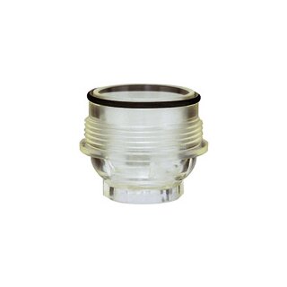Klarsichtsiebtasse für Druckregler für Trinkwasser, R 1, R 1 1/4