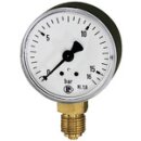 Standardmanometer, Kunststoffgeh., G 1/4 unten, 0 - 6,0...