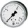 Standardmanometer, KS-G., G 1/4 hinten zentrisch, 0 - 4,0 bar, Ø 63