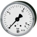 Standardmanometer, Stahlblechgeh., G 1/4 hinten, -1/0,0...