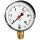 Standardmanometer, Kunststoffgeh., G 1/2 unten, -1/0,0 bar, Ø 100