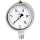Glyzerinmanometer, CrNi-Stahl, Sicherh., G 1/4 unten, 0-16,0bar, Ø 63