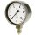 Manometer, CrNi-Stahl, G 1/2 radial unten, 0 - 25,0 bar, Ø 100
