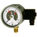 Kontaktmanometer, G 1/2 radial unten, Messber. 0 - 1,0...