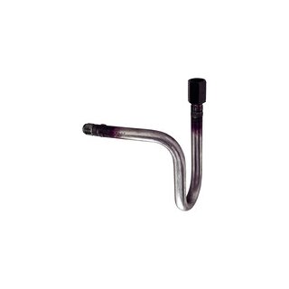 Wassersackrohr in U-Form, Anschlusszapfen, G 1/2, CrNi-Stahl