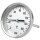 Bimetallthermometer, G 1/2 hinten, L=100, Ø 100, -30 °C bis 50 °C