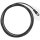 Anschlussstecker Winkelform, 4-polig, mit PUR-Kabel 5 m