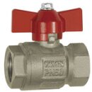 Kugelhahn Basisausführung, Flügelgriff, IG/IG,...