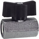 Mini-Kugelhahn, sandgestrahlt, MS vern.,...