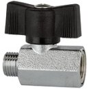 Mini-Kugelhahn, sandgestrahlt, MS vern.,...