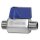Mini-Kugelhahn, Edelstahl 1.4401, AG/AG, G 1/2, DN 9,2