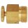 Ablass- und Entlüftungsventil, Messing, gerade Form, G 1/8