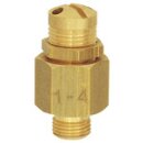 Mini-Abblasventil, Messing, G 1/8, Ansprechdruck 30,0 -...