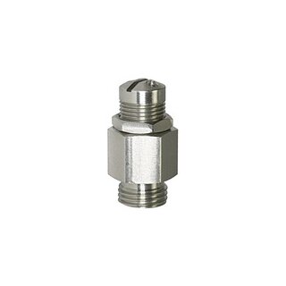 Mini-Abblasventil Edelstahl, G 1/8, Ansprechdruck 10,0 - 18,0 bar