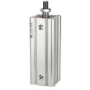 Kompaktzylinder LINER, doppeltwirk., AG, Kol.-Ø...