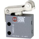 3/2-Wege-Miniaturventil mechan., Rollenhebel, NO, 4 mm...
