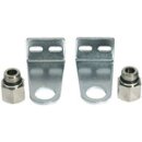 Haltewinkelsatz für Wegeventile, Höhe 60,0 mm,...
