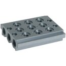 Mehrfach-Grundplatte für Wegeventile, 3...