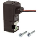 3/2-Mini-Magnetventil direktgesteuert NC, 12 VDC, Kabel...
