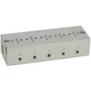 Reihengrundplatte 5-fach, M5 für Mini-Magnetventile...