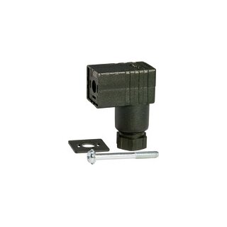 Gerätestecker für Mini-Magnetventile 15 mm, PG 9 Form C