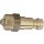Nippel für Kupplungen NW 5, Messing blank, für Schlauch 8x6