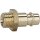 Nippel für Kupplungen NW 7,2 - NW 7,8, Messing blank, G 1/8 AG