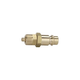 Nippel für Kupplungen NW 7,2 - NW 7,8, MS blank, für Schlauch 6x4