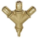 Verteiler, 3 Schnellverschlusskuppl. NW7,2, Nippel...