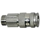 Schnellverschlusskupplung NW 7,8, Edelstahl 1.4305, G 1/2 AG