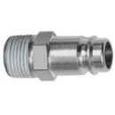 Nippel, NW 10, Stahl gehärtet/vern., R 3/4 AG PTFE...