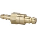 Einstecktülle, NW 5, beidseitig absperrend, MS...