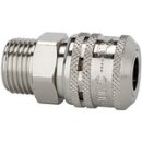 Sicherheitskupplung NW 7,8, Typ SEK, Messing vern., G 1/2 AG