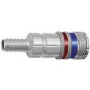 Sicherheitskupplung NW 7,6, Stahl/Messing verzinkt,...