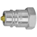 Stecknippel mit Druckeliminator, Serie A, NW 13, G 1/2 IG