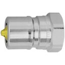 Stecknippel mit Druckeliminator, Serie B, NW 6,3, G 1/4 IG