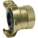 GEKA-Gewindestück, 360° drehbar, Messing blank,...