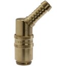 Temperierkupplung DN 6, Zapfen 9 mm, Schlauchtülle...