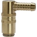Temperierkupplung DN 6, Zapfen 9 mm, Schlauchtülle...