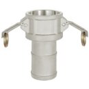 Kamlok-Schnellkupplungsdose, Typ C, Alu, LW 32, für...