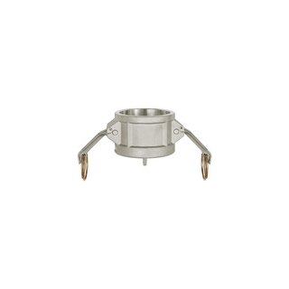 Kamlok-Verschlusskappe, Typ DC, Alu, BG 2 1/2, für Stecker-Ø 76