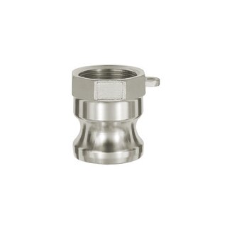 Kamlok-Schnellkupplungsstecker mit IG, Typ A, ES 1.4401, G 1