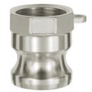 Kamlok-Schnellkupplungsstecker mit IG, Typ A, ES 1.4401,...