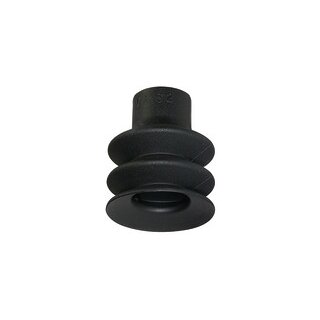 Balgsauger, rund 2,5 Falten, Material NBR, FG, Ø 52 mm